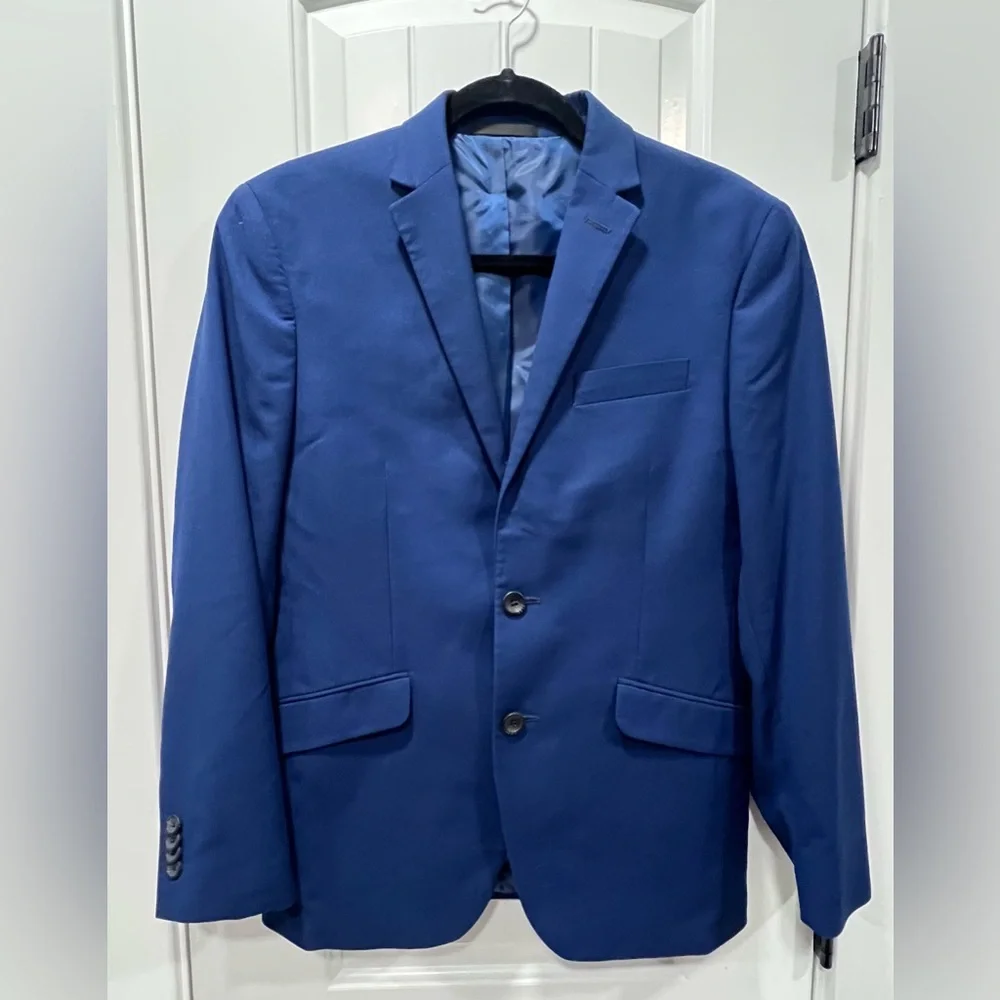 Kenneth Cole Reaction Men's Blue Blazer size 36S & 29W.
